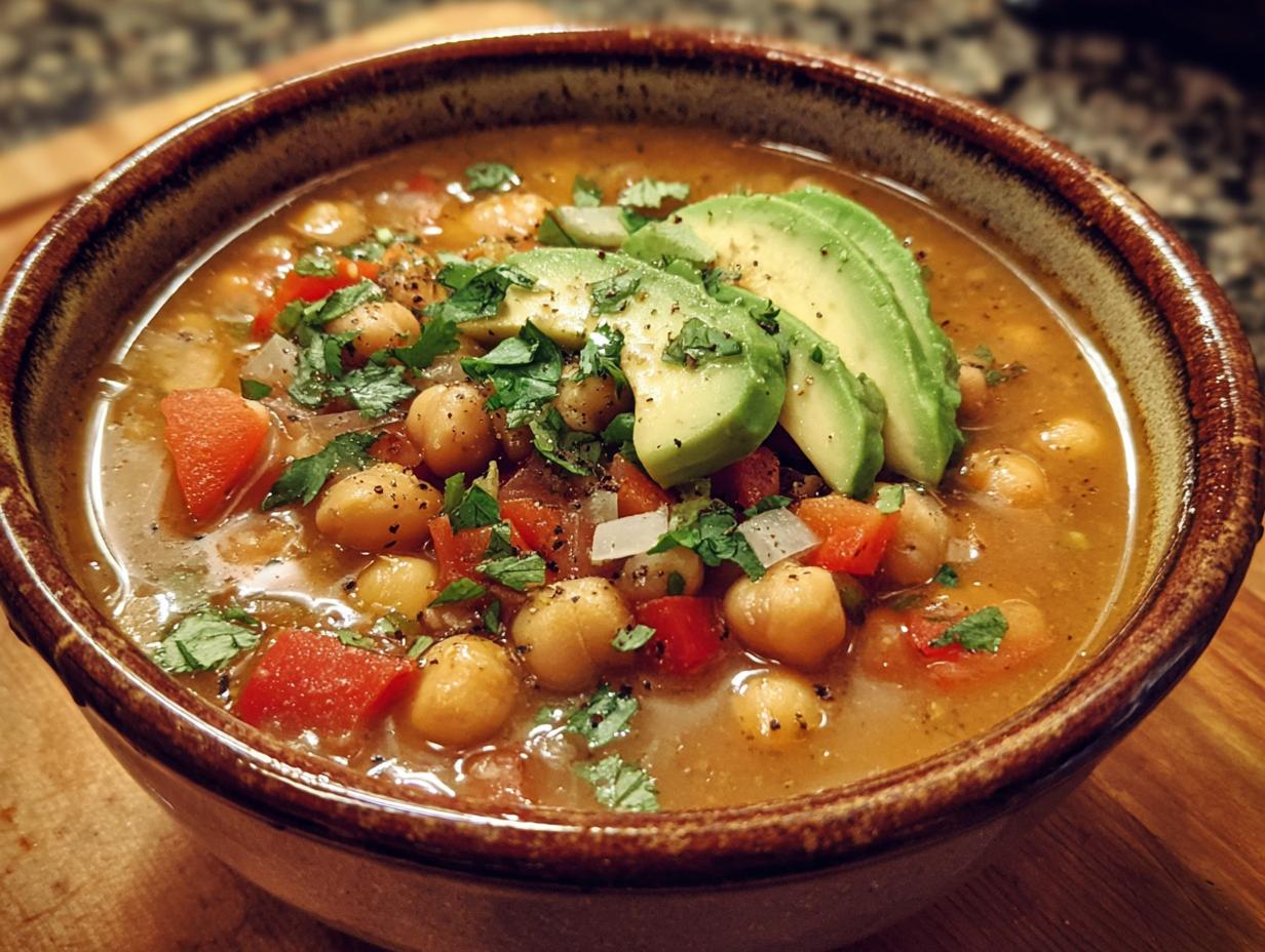 White Chickpea Chili