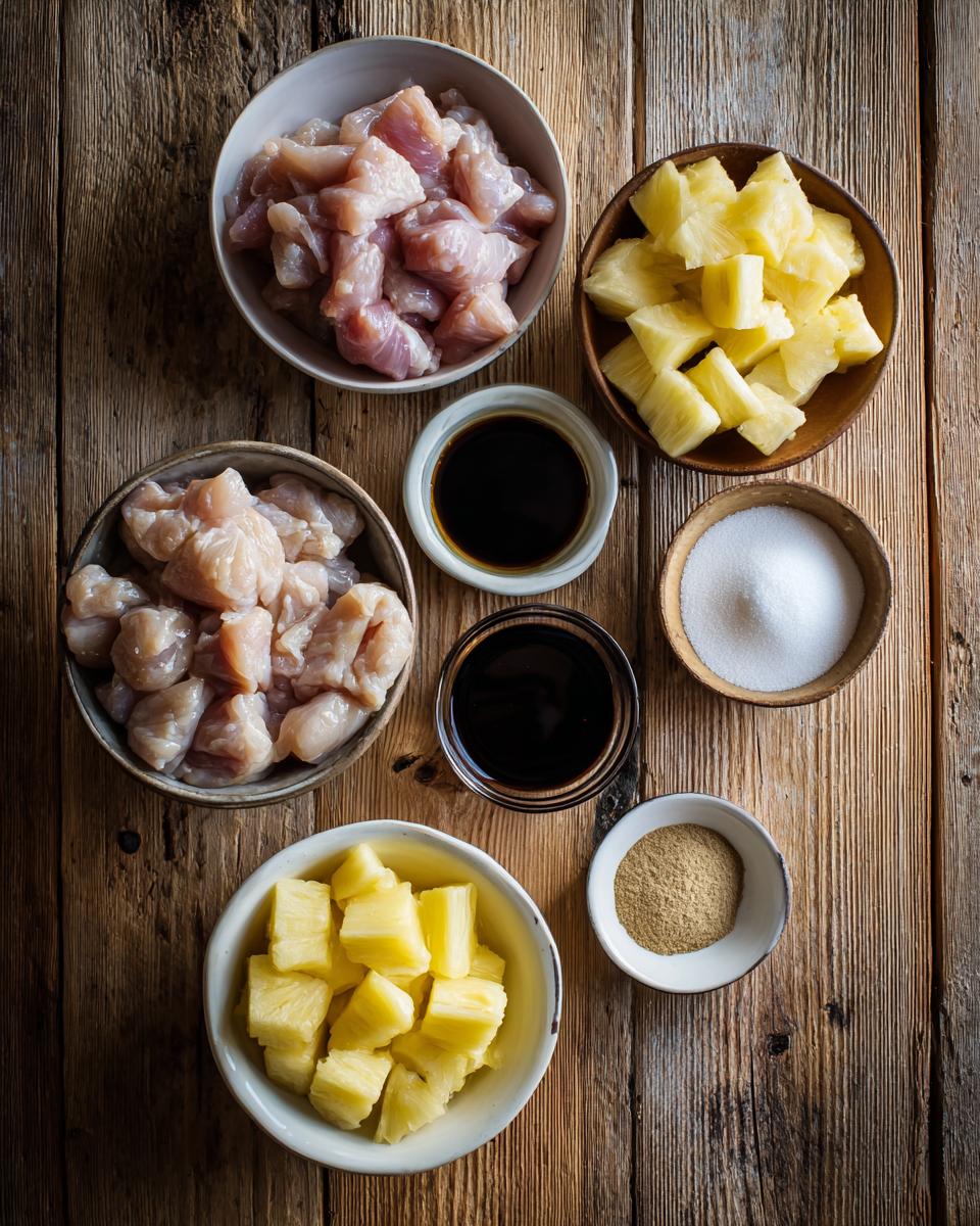 5-Ingredient Pineapple Chicken - detail 1