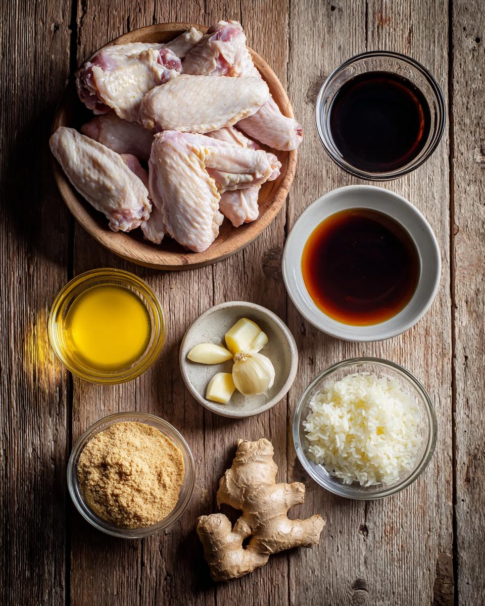 Baked Sticky Asian Chicken Wings - detail 1