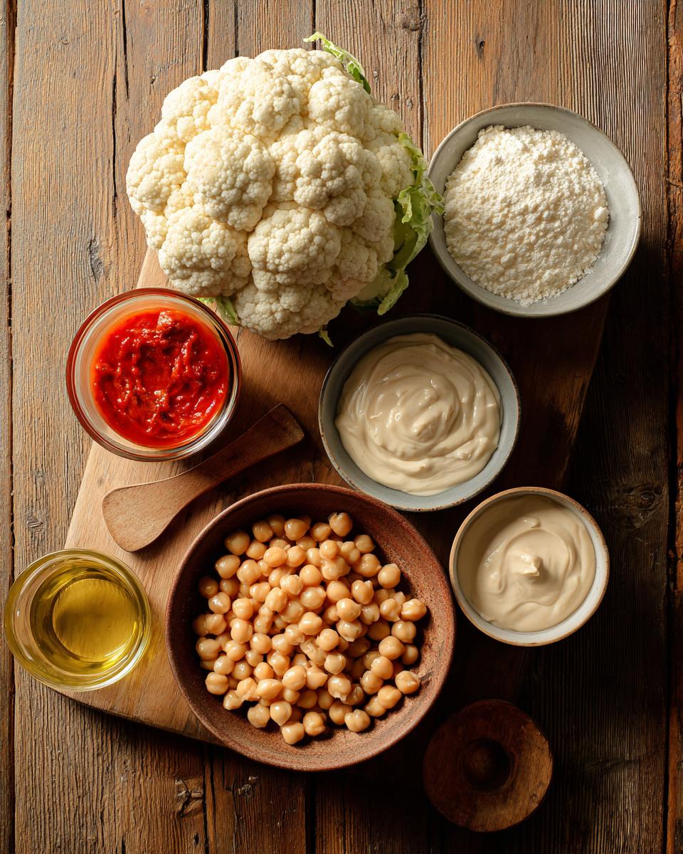 Bang Bang Cauliflower and Chickpeas - detail 1