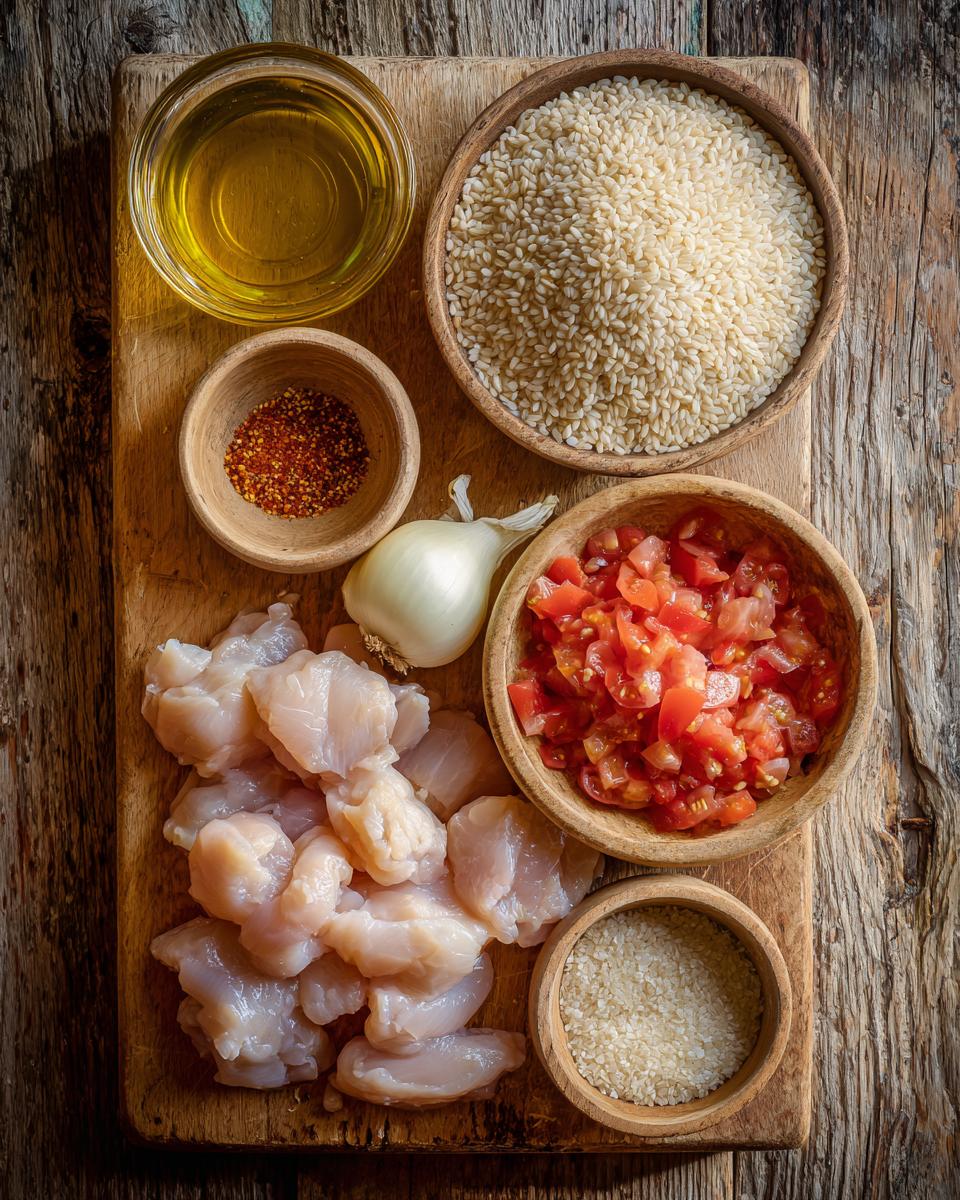 Chicken and Tomato Risotto - detail 1