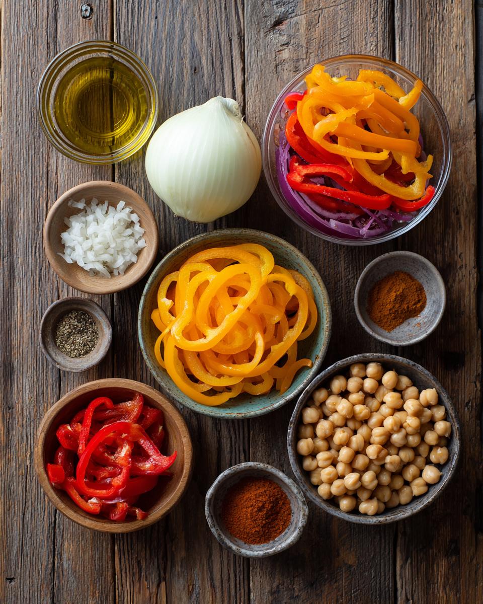 Chickpea Fajitas - detail 1