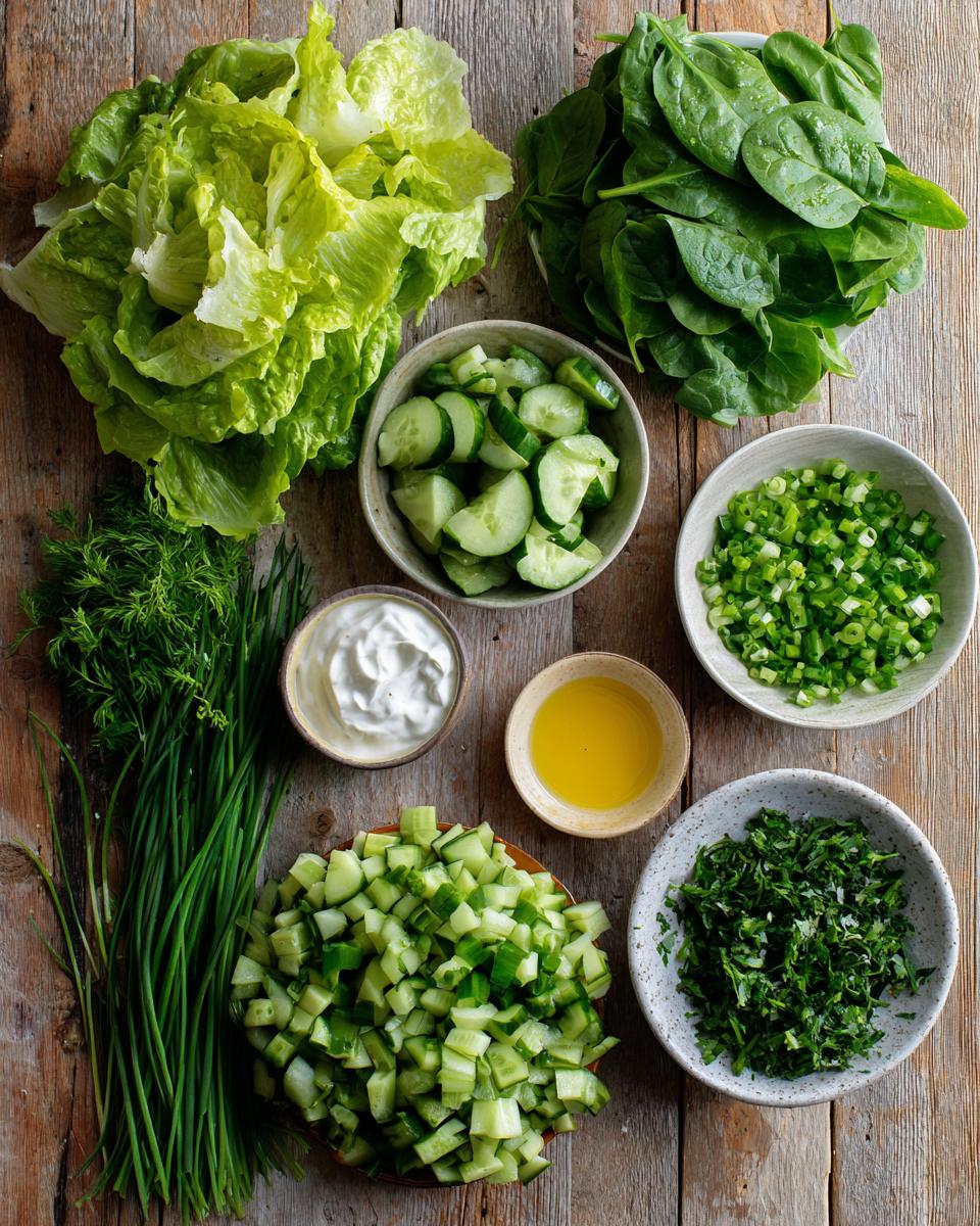 Green Goddess Salad - detail 1