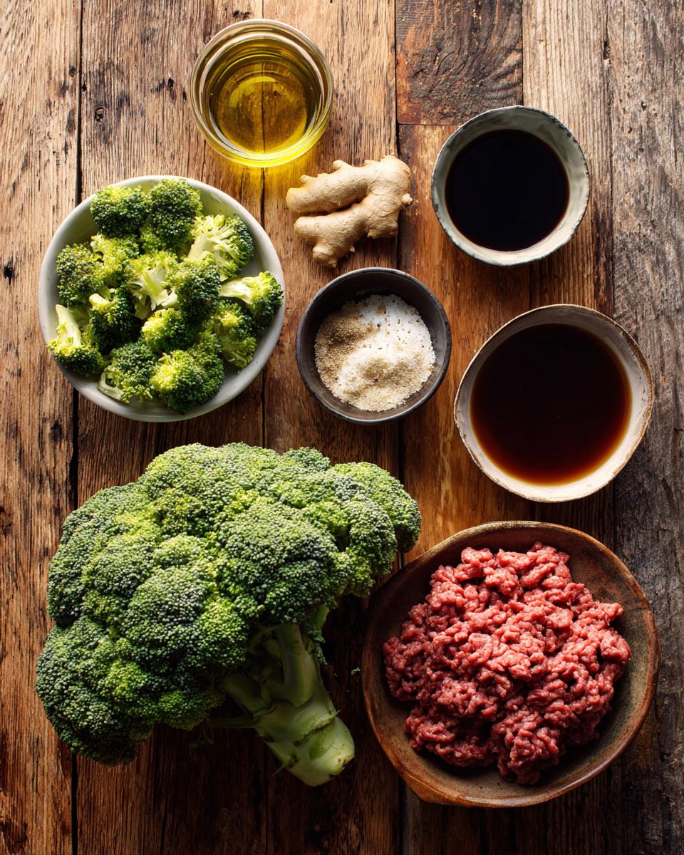 Ground Beef and Broccoli - detail 1
