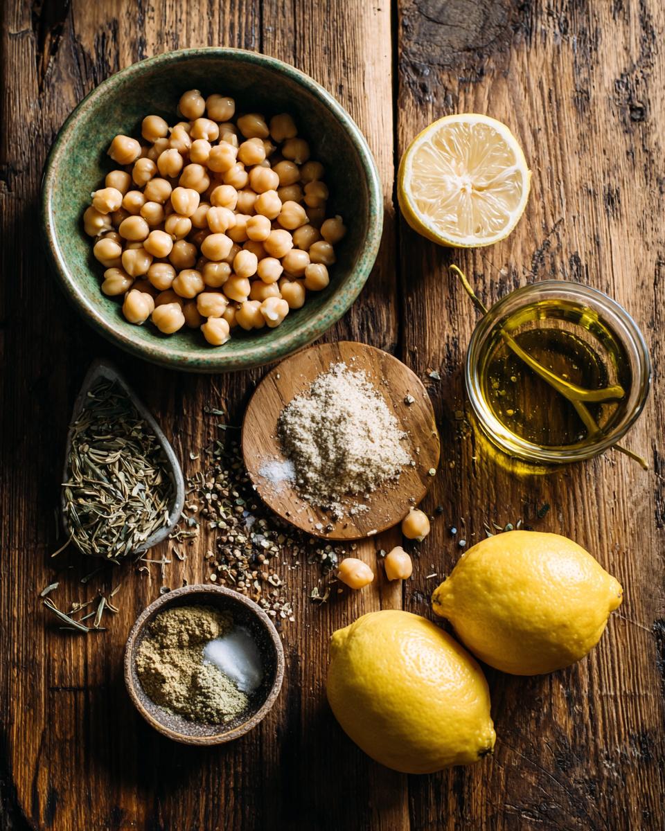Lemon Pepper Chickpeas - detail 1