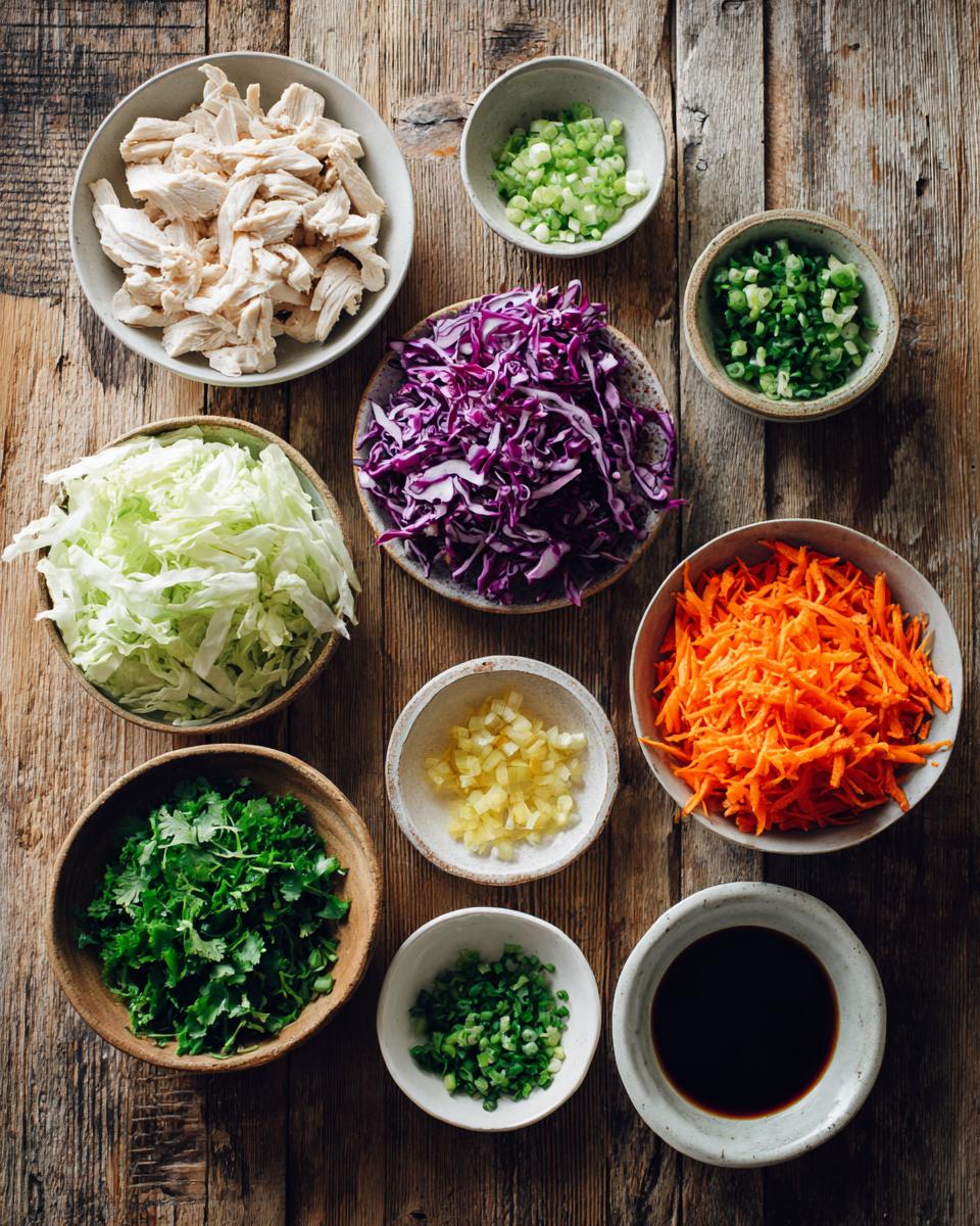 Light Crispy Chinese Chicken Salad - detail 1