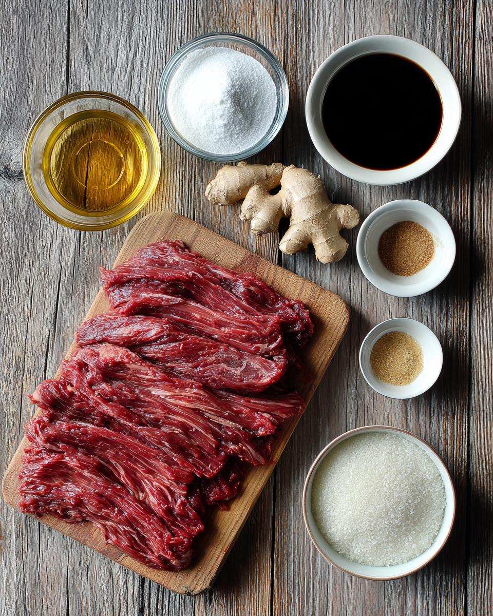 Mongolian Beef - detail 1