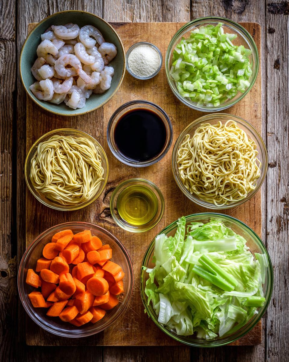 Shrimp Chow Mein - detail 1