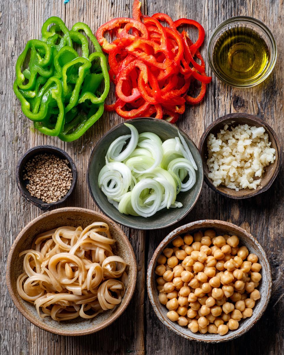 Teriyaki Chickpeas - detail 1