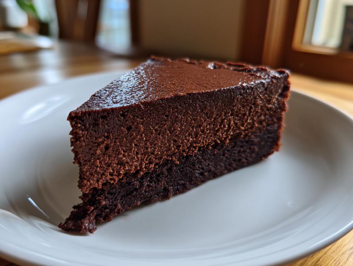2-Ingredient No-Bake Chocolate Cake