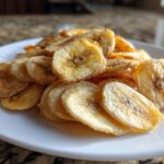 Baked Banana Chips