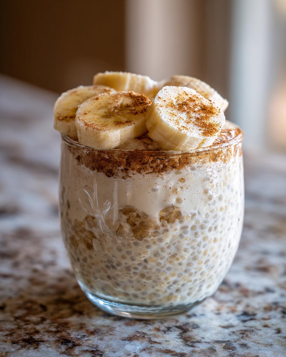Banana Chia Pudding - detail 2