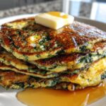 Banana Spinach Pancakes