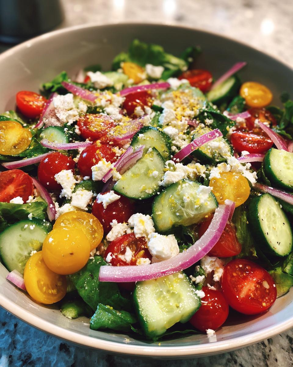 Bright Spring Salad - detail 2