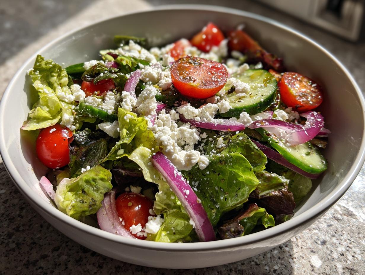 Bright Spring Salad with Lemon Vinaigrette