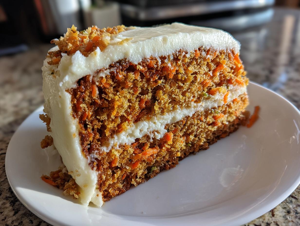 Carrot Cake with Cream Cheese Frosting