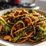 Cashew Broccoli Soba Noodles