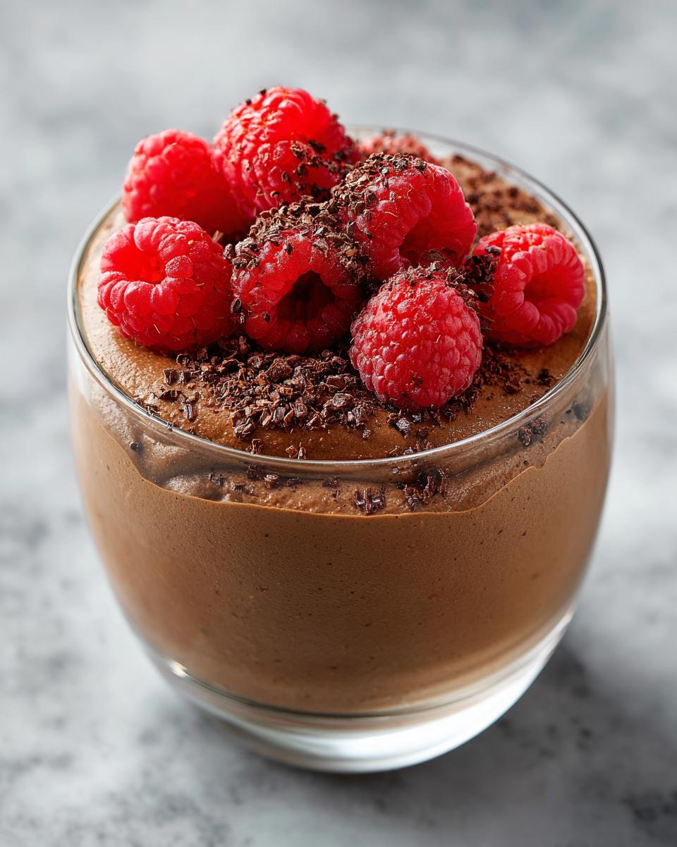 Chocolate Avocado Mousse - detail 2