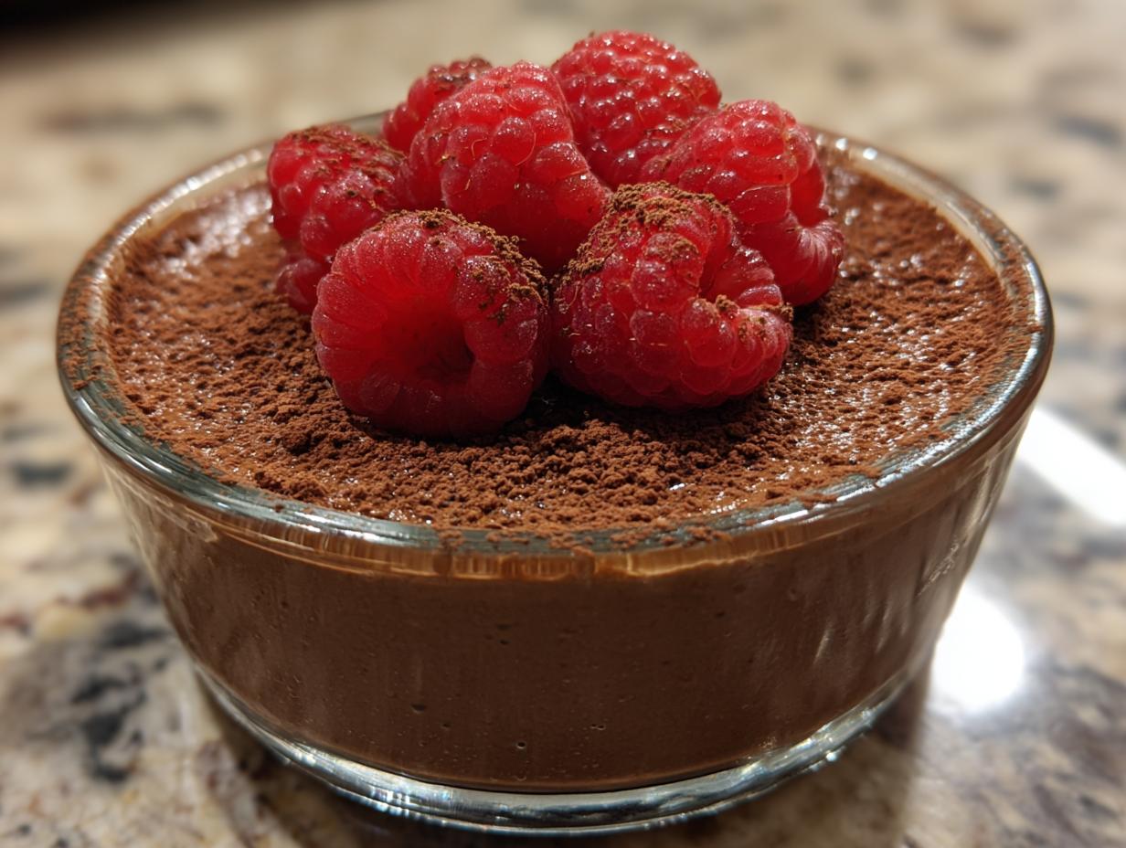 Chocolate Avocado Mousse