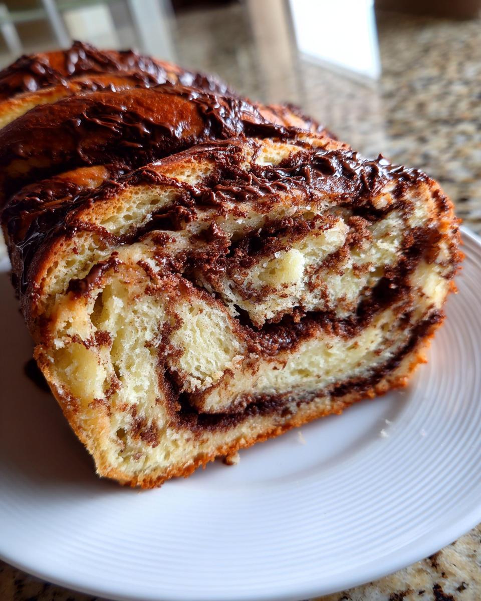 Chocolate Babka - detail 2