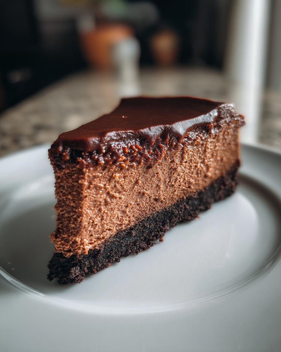Chocolate Cheesecake - detail 2
