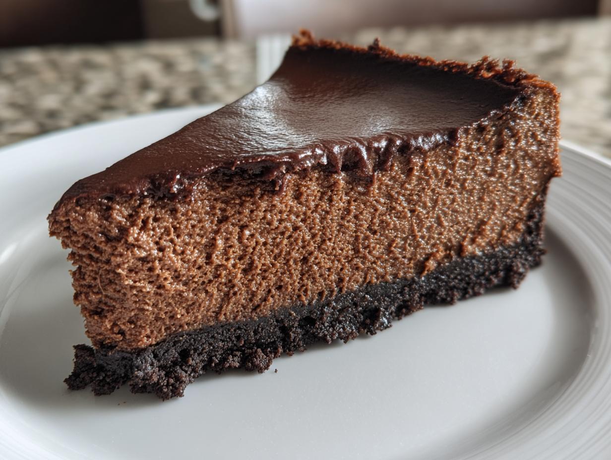 Creamy Chocolate Cheesecake
