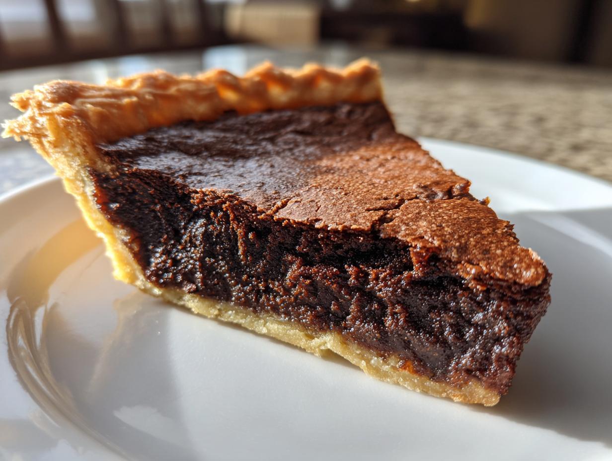 Chocolate Chess Pie