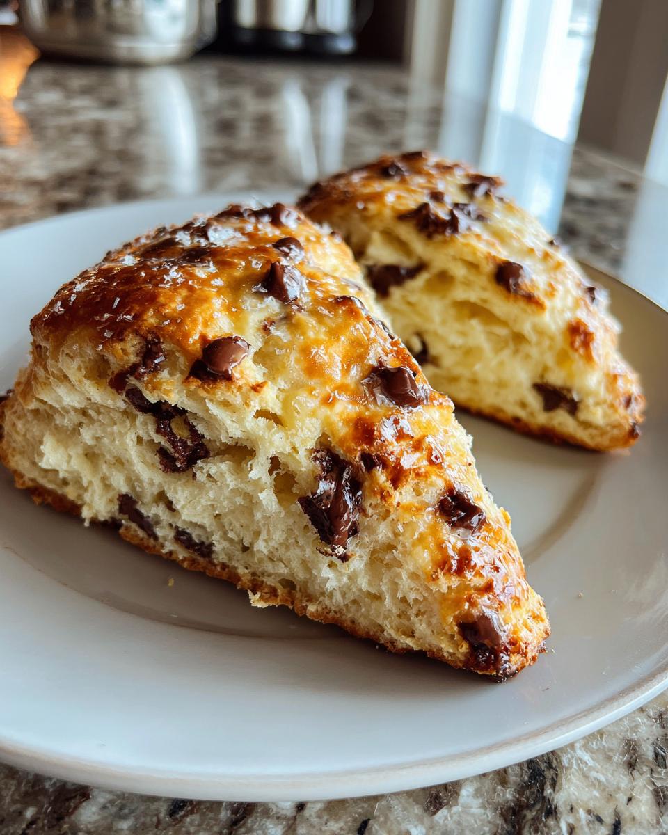 Chocolate Chip Scones - detail 2