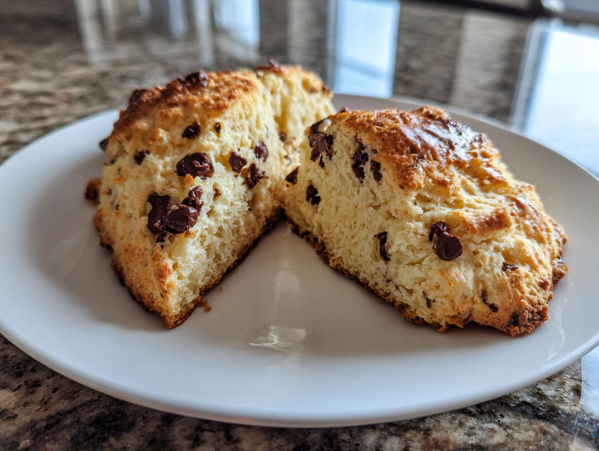 Chocolate Chip Scones From Scratch