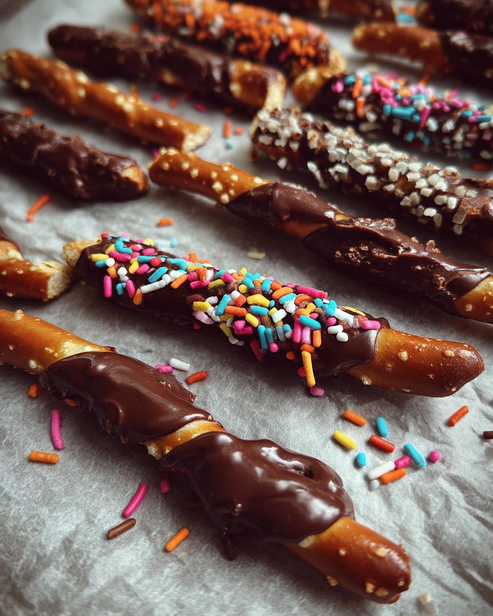 Chocolate Covered Pretzels - detail 2