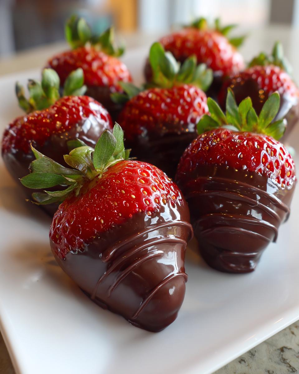 Chocolate Covered Strawberries - detail 2