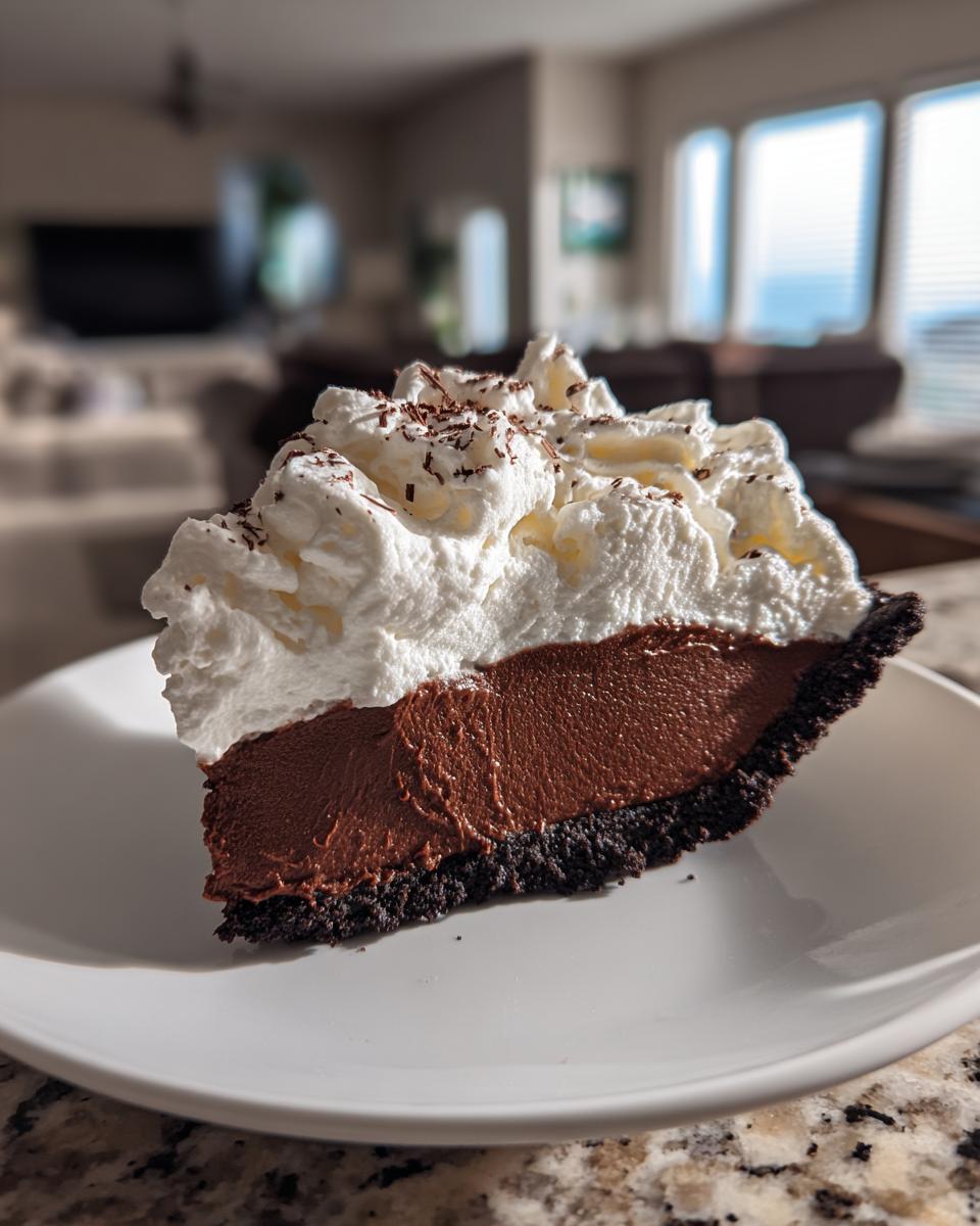 Chocolate Cream Pie - detail 2