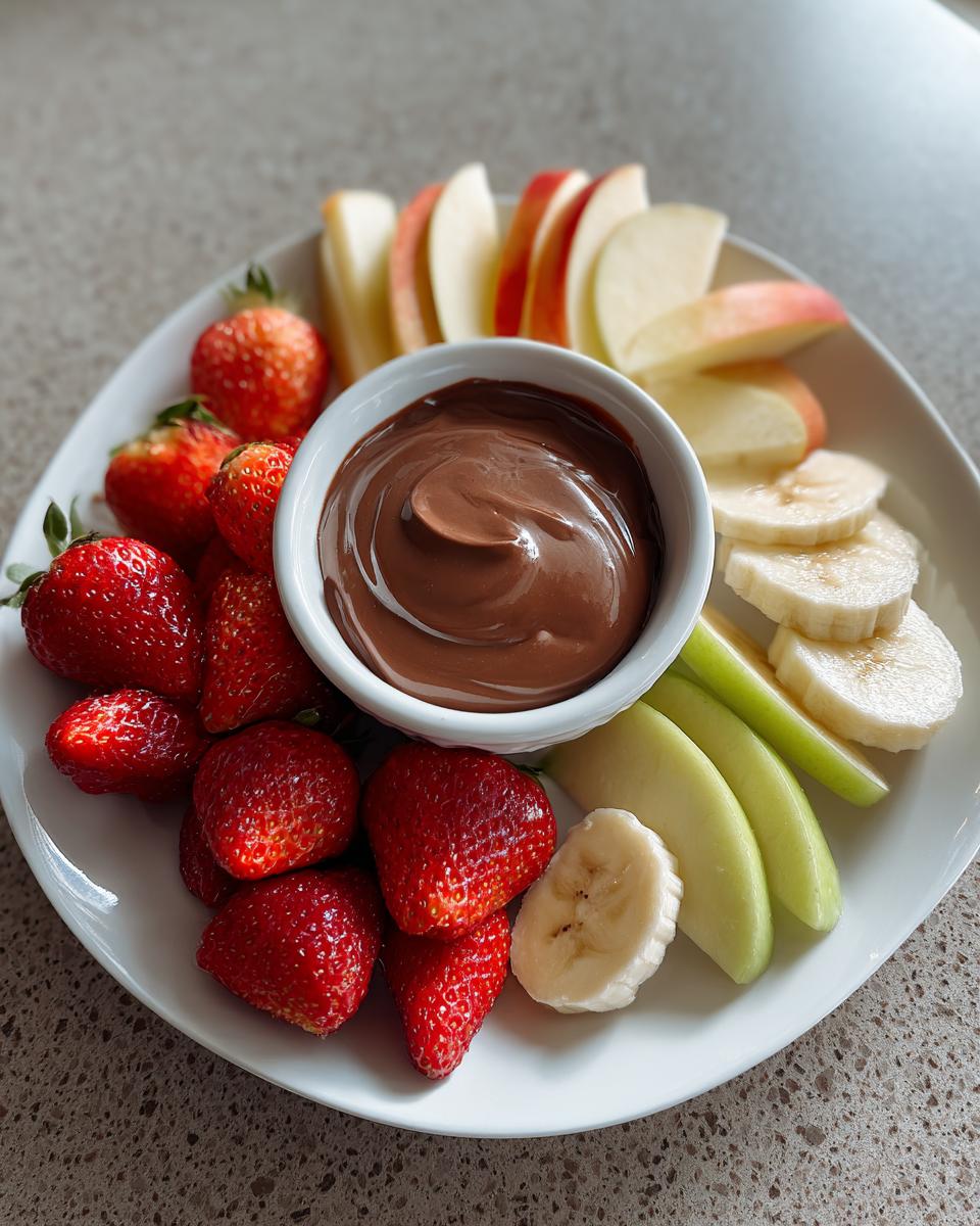 Chocolate Fruit Dip - detail 2