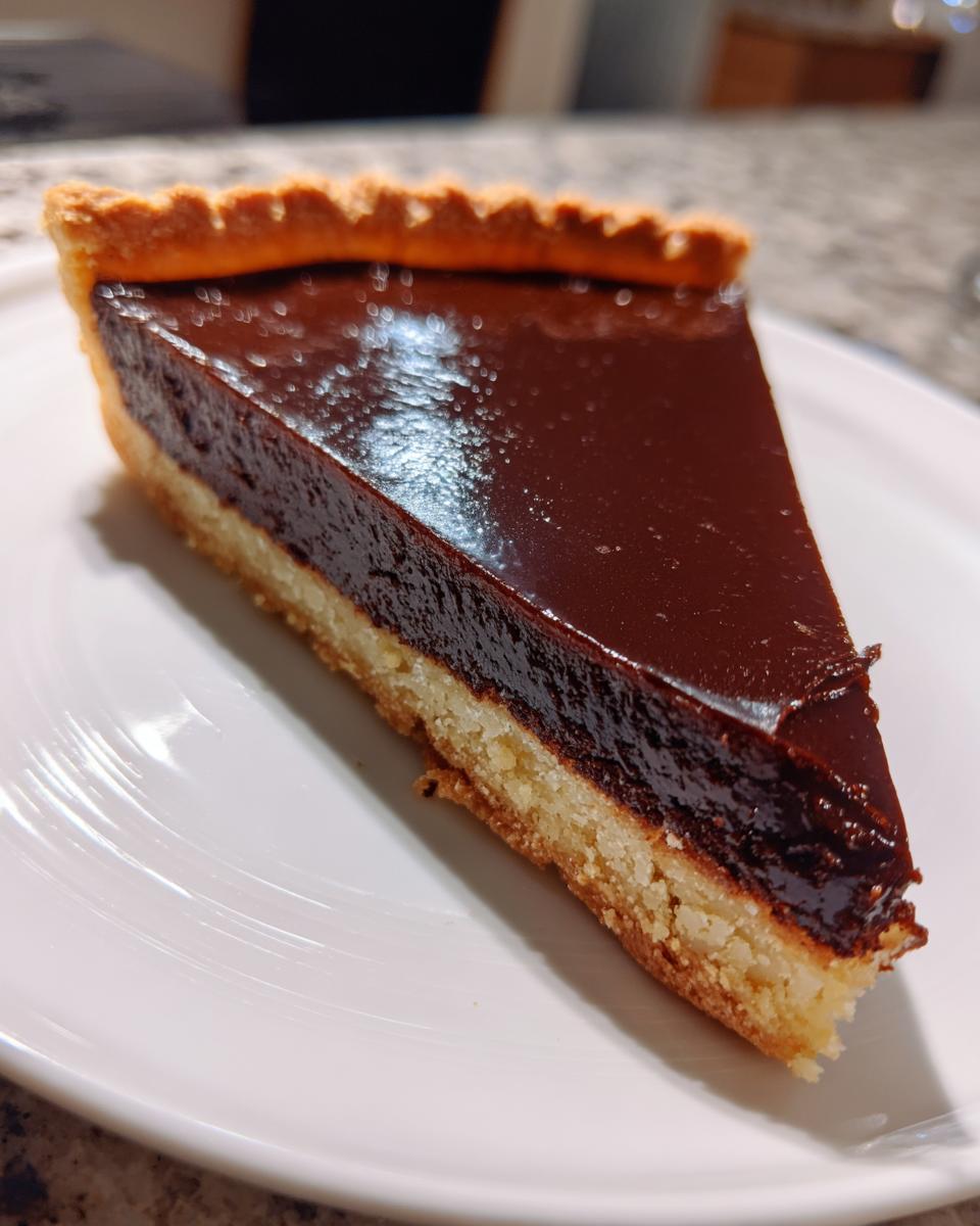 Chocolate Ganache Tart - detail 2