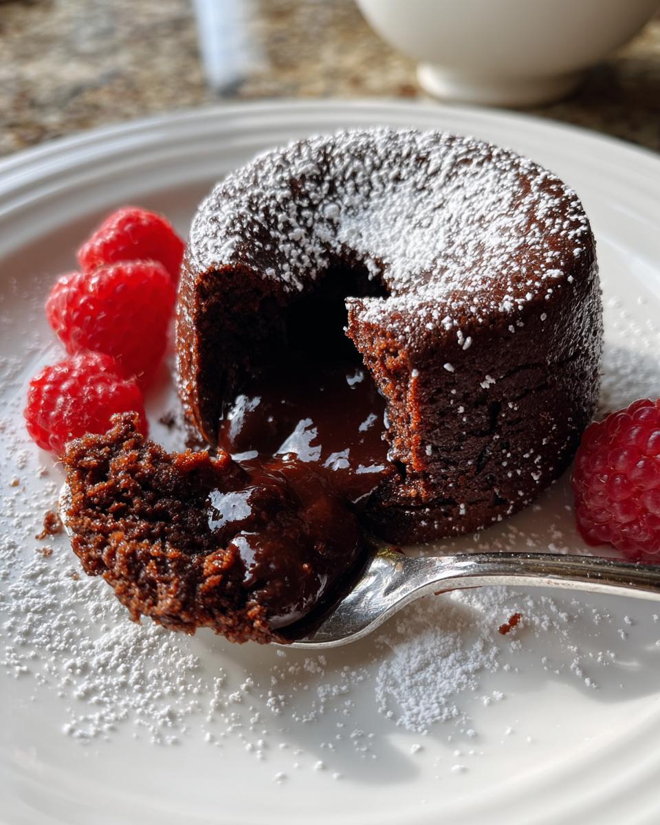 Chocolate Lava Cakes - detail 2