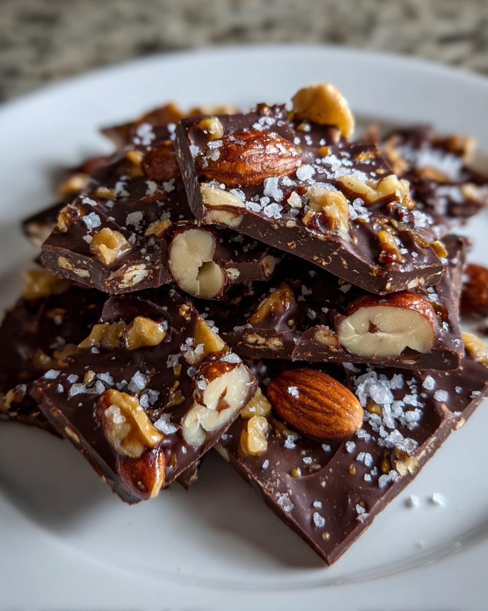 Chocolate Nut Bark - detail 2