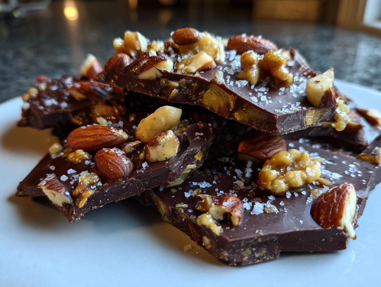 Chocolate Nut Bark
