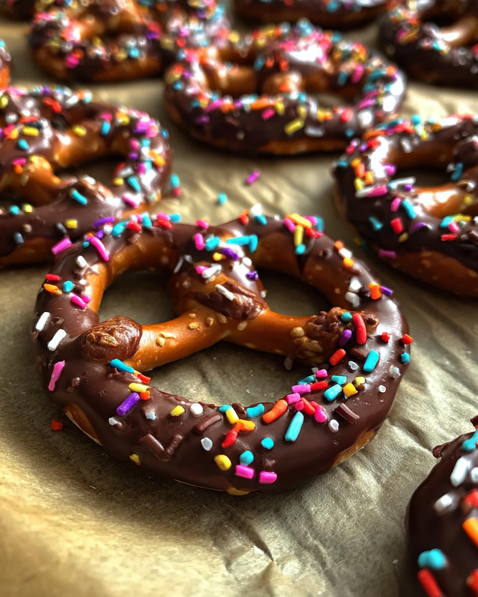 Chocolate Pretzels - detail 2