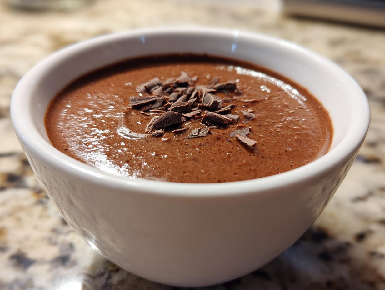 Creamy Chocolate Rice Pudding