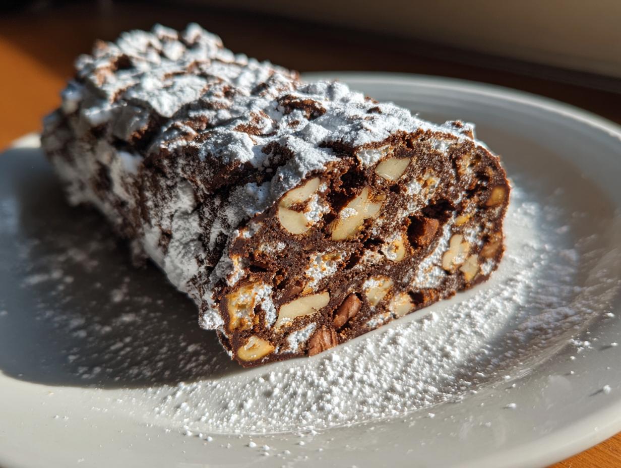 Chocolate Salami Two Ways
