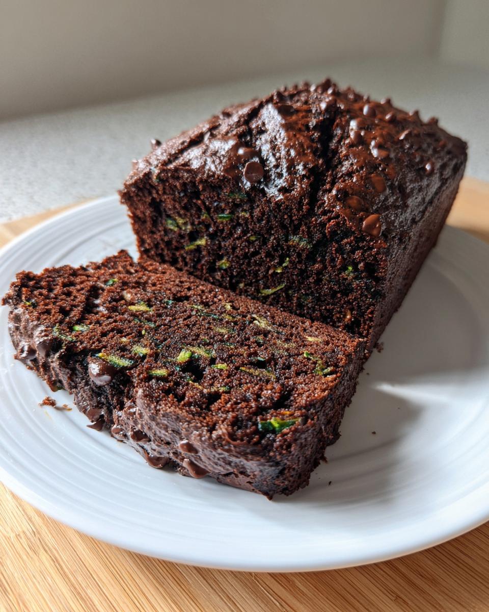 Chocolate Zucchini Bread - detail 2