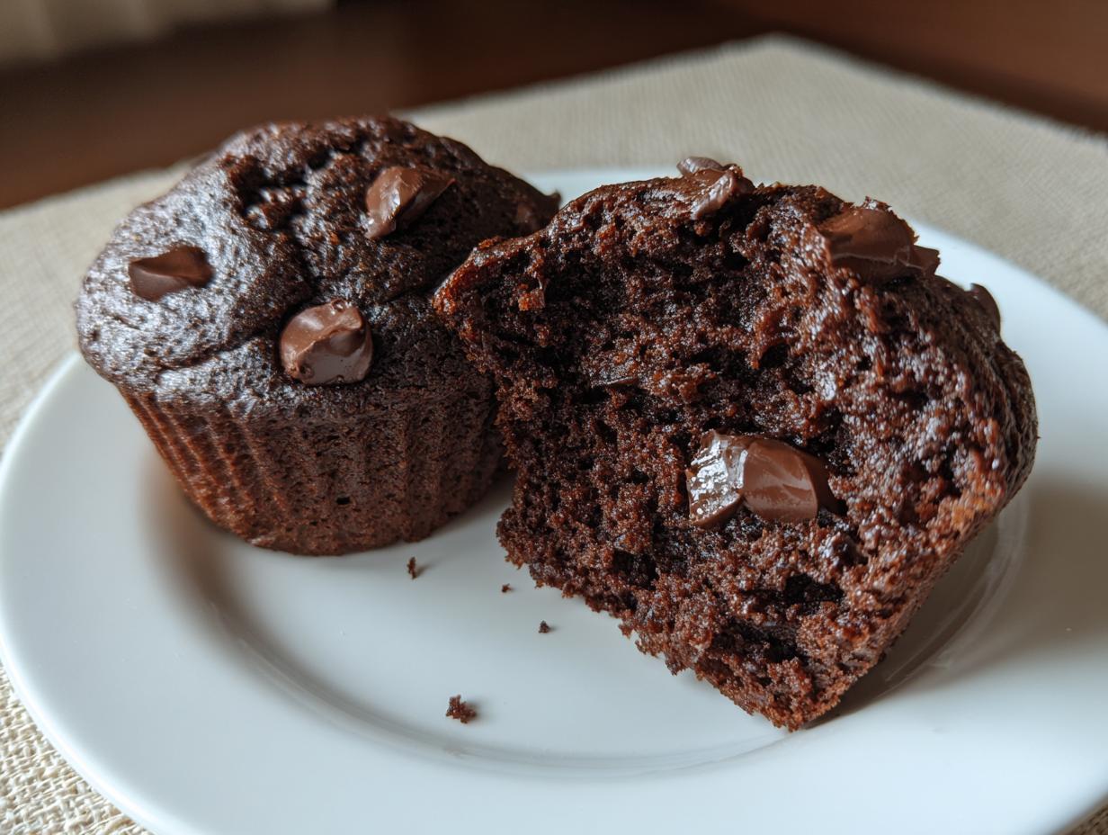 Double Chocolate Muffins
