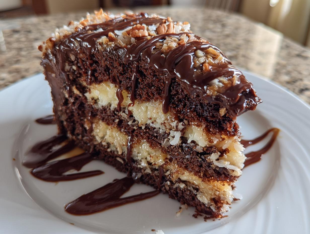 German Chocolate Cake Recipe