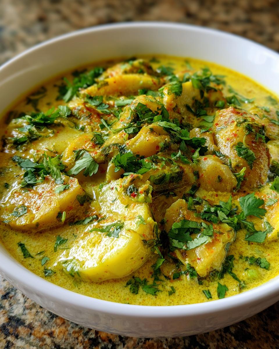 Green Banana Curry - detail 2