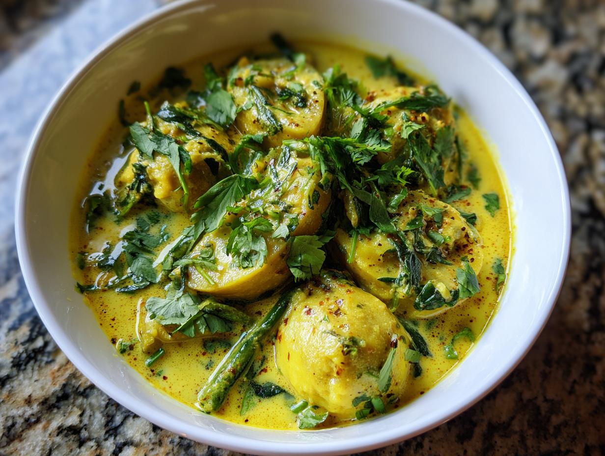 Green Banana Curry