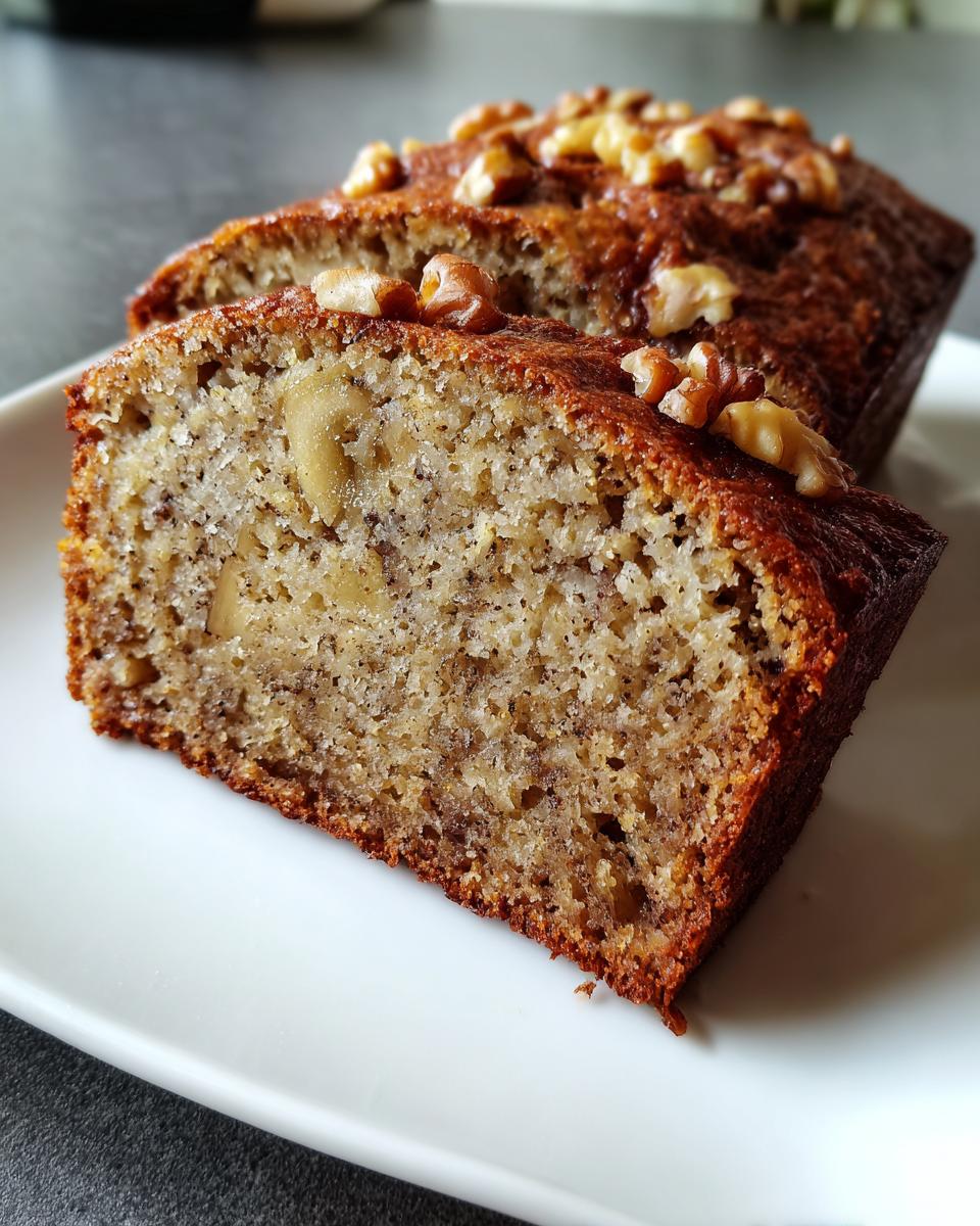 Healthy Banana Bread - detail 2