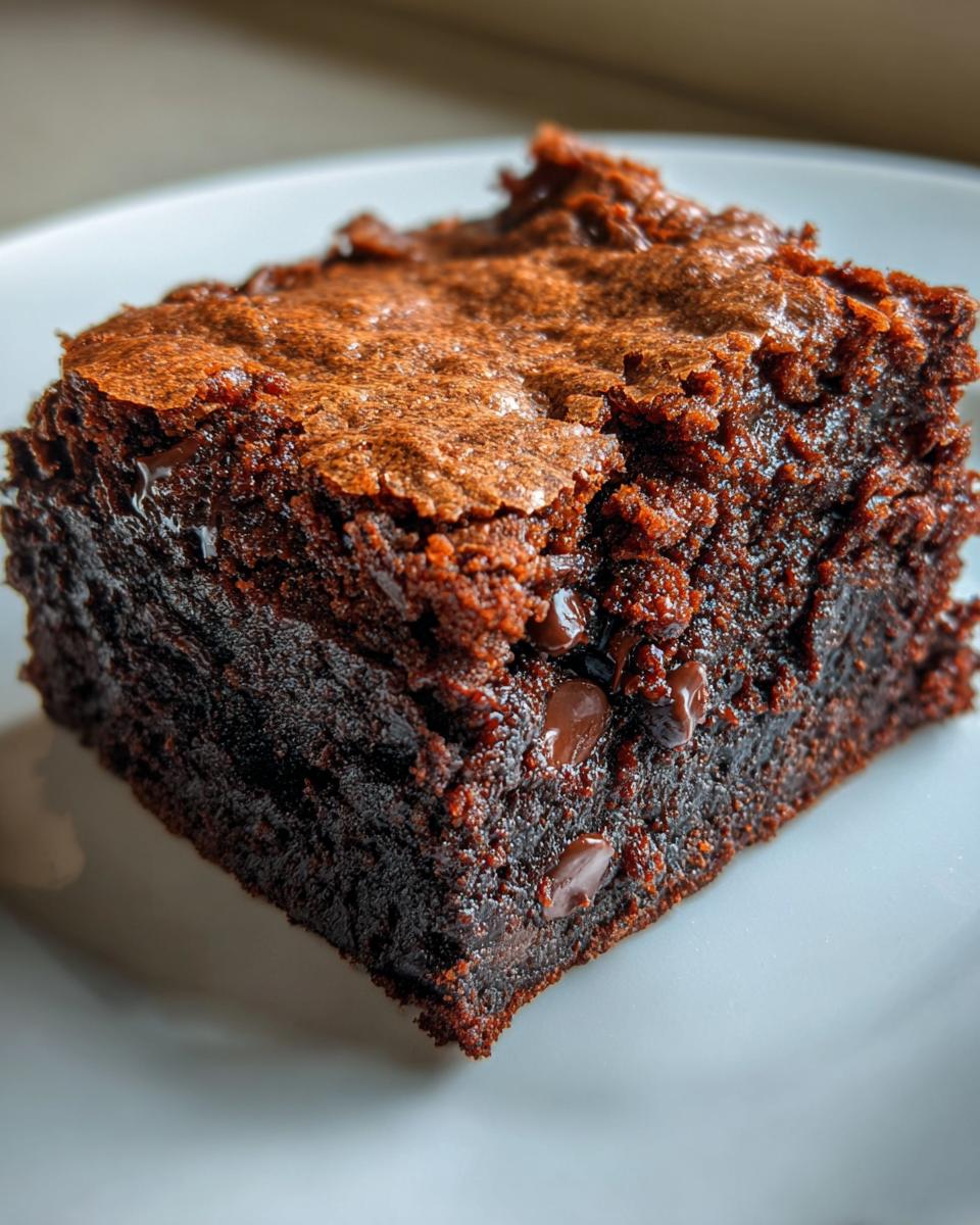 Healthy Banana Brownies - detail 2