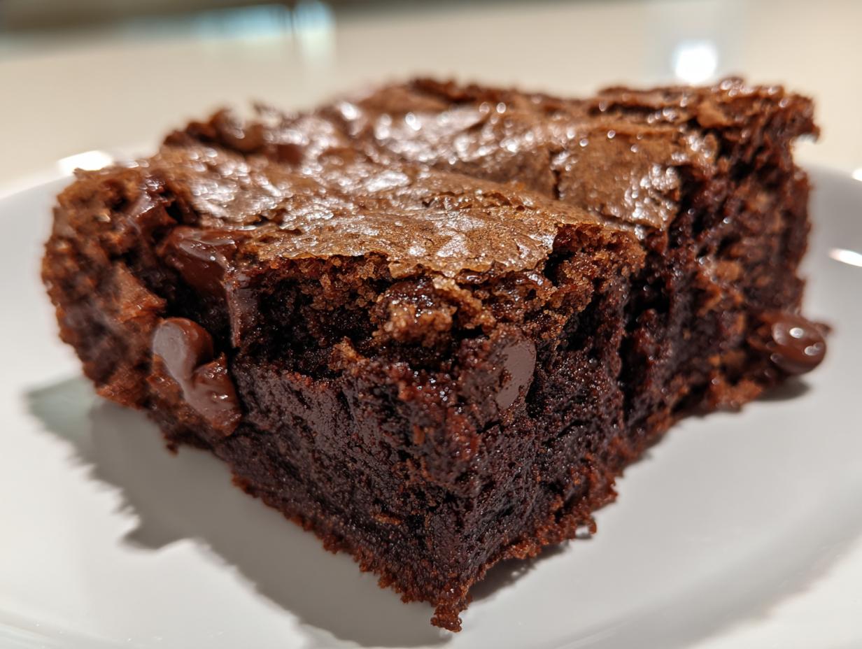 Healthy Banana Brownies