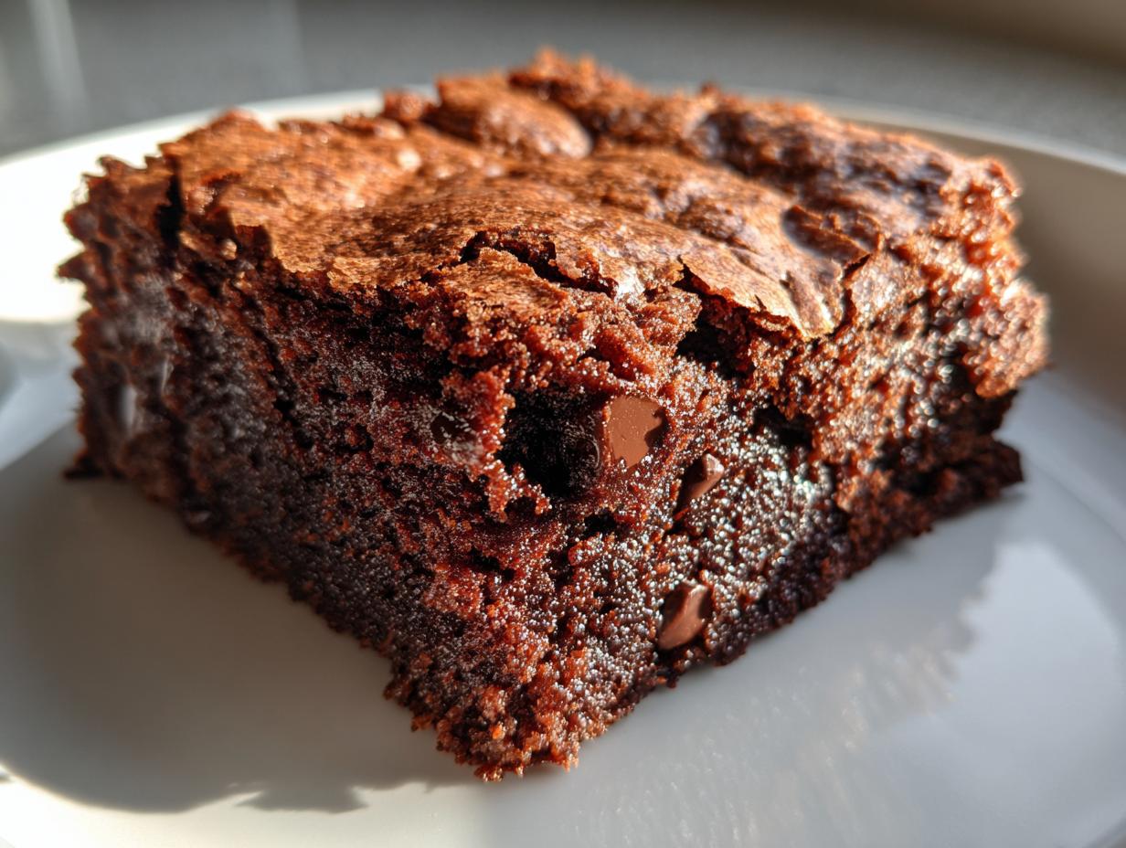 Healthy Banana Brownies