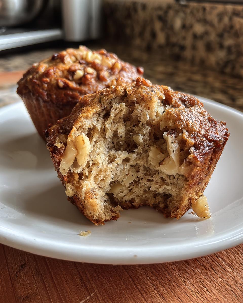 Healthy Banana Muffins - detail 2